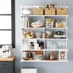Elfa Classic 4' Open Kitchen Shelving | The Container Sto