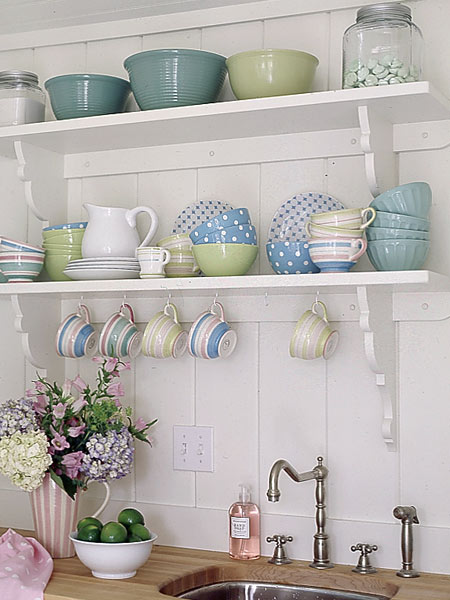 How to have open shelving in your kitchen (without daily staging .