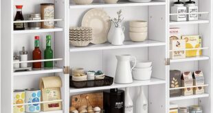 Amazon.com: Function Home 41" Kitchen Storage Cabinet, Pantry .
