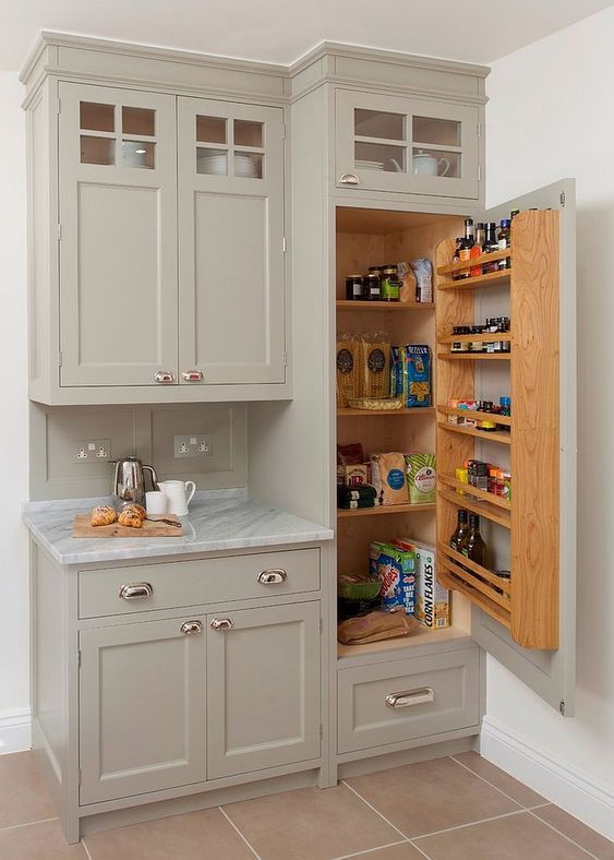 Maximize Your Kitchen Storage with a Built-in Pant