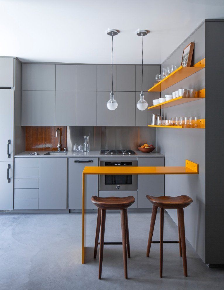 10 Studio Apartment Kitchens We Wish Were Ours | Simple kitchen .