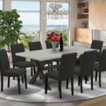 9-Piece kitchen Table set Includes 8 Chairs and a Dinner Table .