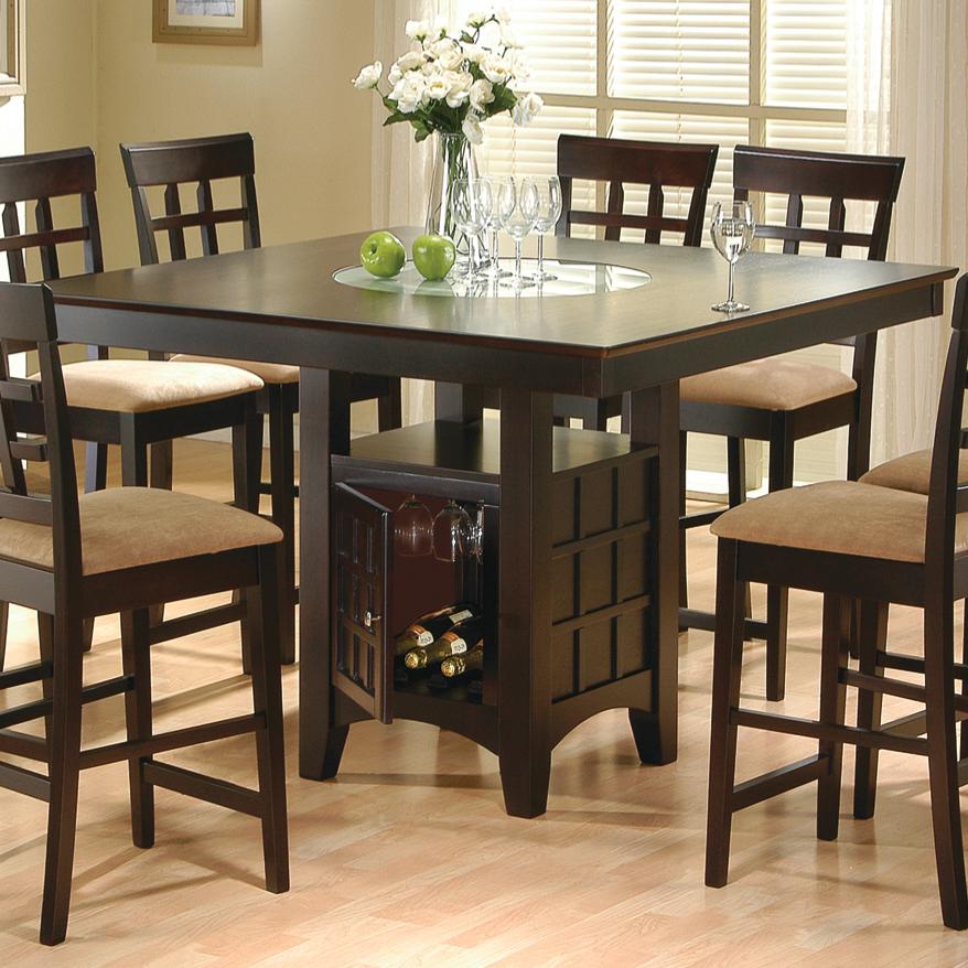 Coaster Mix & Match 100438 Counter Height Dining Table with .