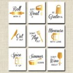 Kitchen Wall Art, Kitchen Decor PRINTABLE signs, INSTANT DOWNLOAD .