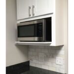 L&C Cabinetry 27W X 42H Kitchen Wall Microwave Cabinet - Shaker .