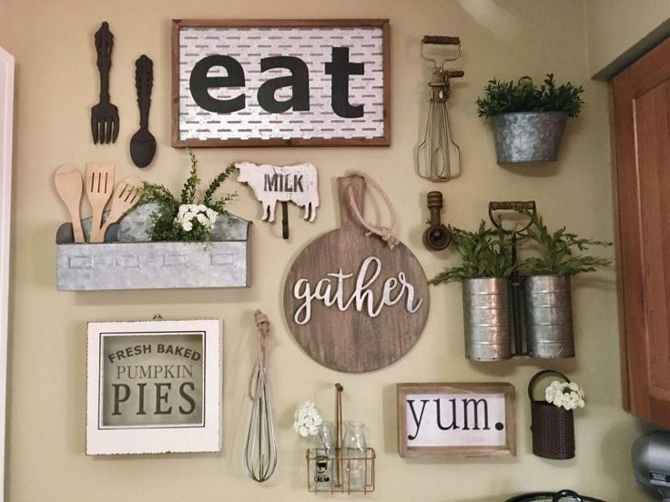 Best Innovative Kitchen Wall Decor Ideas | Kitchen gallery wall .