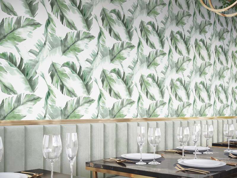 Kitchen Wallpaper: where to place it and pattern ide