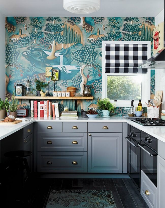 Unique Decor Ideas: Functional Kitchen Wallpaper Ideas | Kitchen .