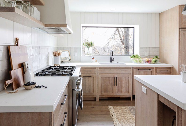 Picture Window Over Kitchen Sink Brightens Cooking Space | Pel