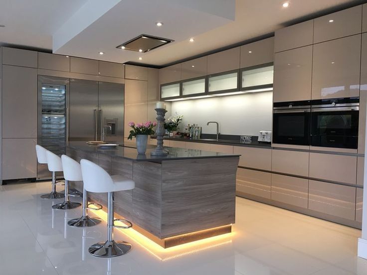 50 Stunning Modern Kitchen Design Ideas - HOMYHOMEE | Kitchen .