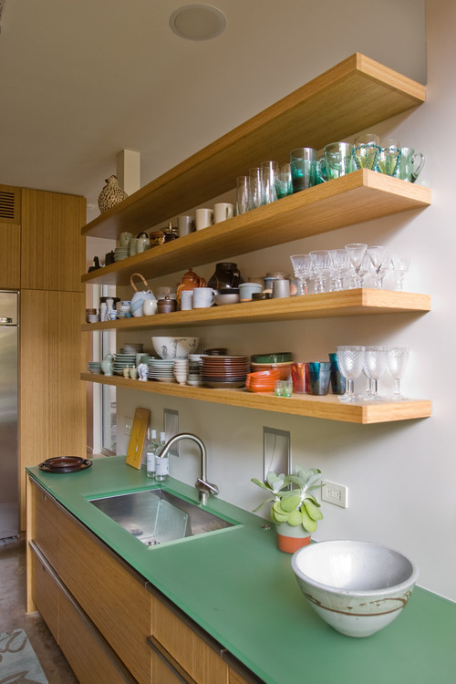 Open Shelving Ideas for the Kitchen - Live Creatively Inspir