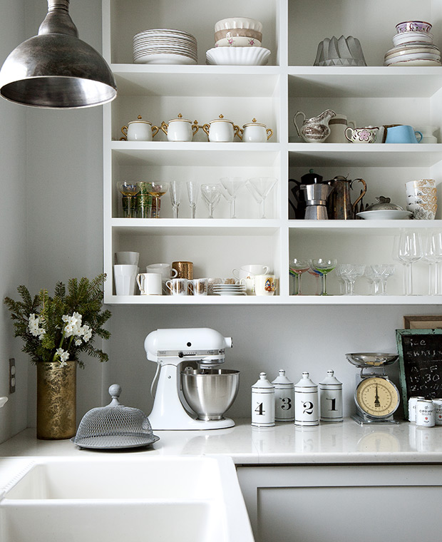 House & Home - 30 Kitchens That Dare To Bare All With Open Shelv