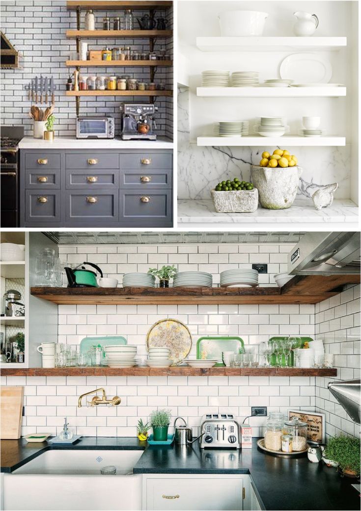 open shelves in kitchen ideas | Open Shelves: Yay or Nay? | Open .