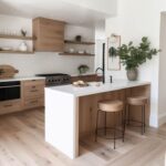 Stylish Kitchen Peninsula Ideas - Plank and Pillow | Kitchen .