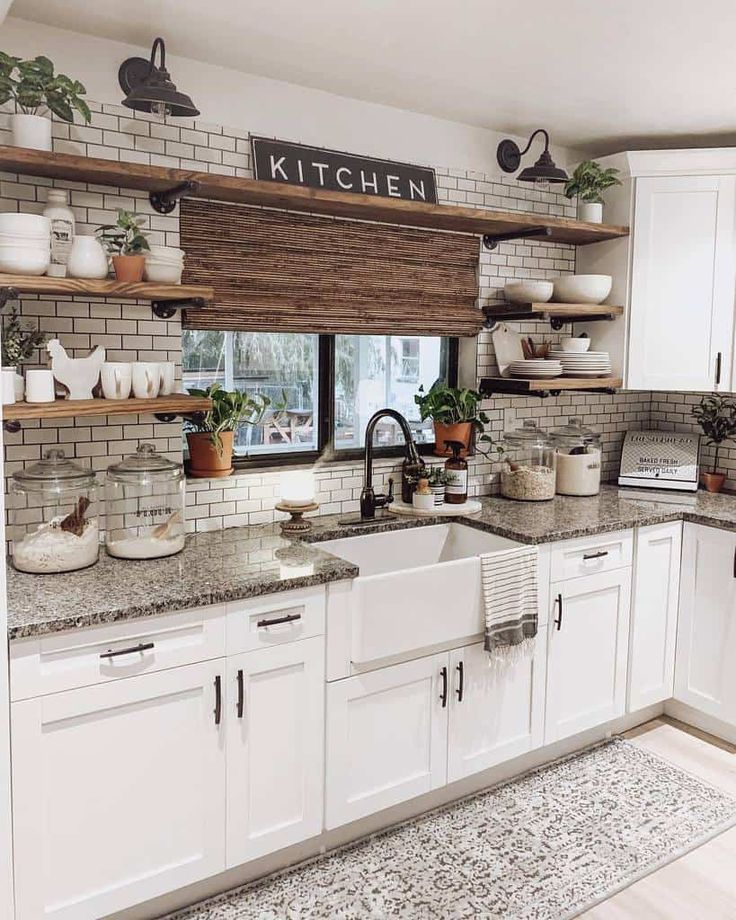 98 Farmhouse Kitchen Ideas for Modern Rustic Charm in 2024 | Haus .