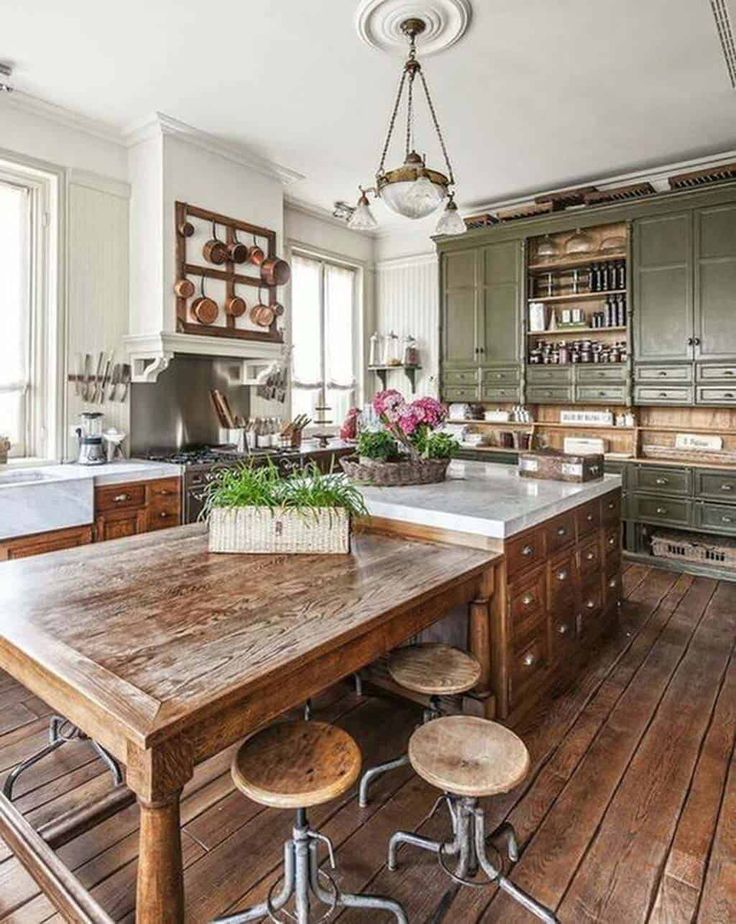 40 Unbelievable Rustic Kitchen Design Ideas To Steal | Country .