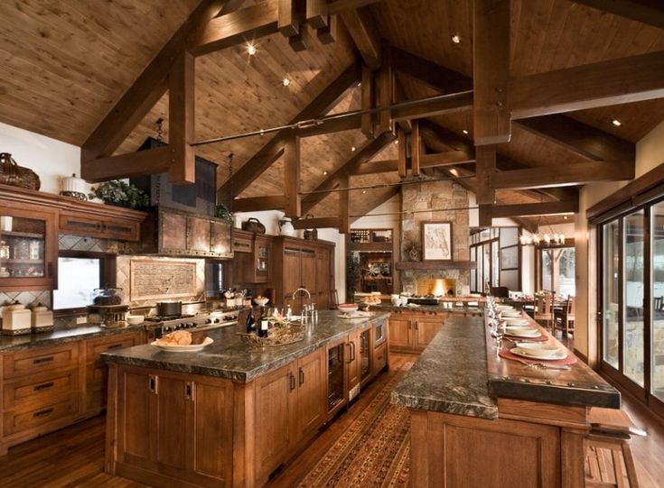 95 Incredible Rustic Kitchen Ideas (Photos) | Kitchen remodel .