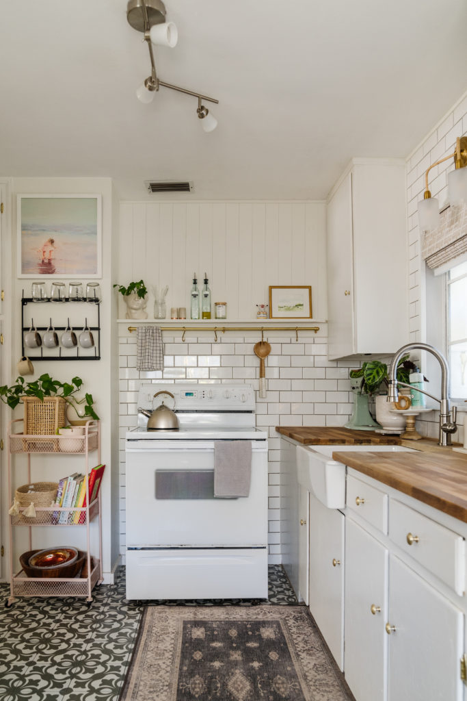 Easy Updates in Small Kitchen - Blushing Bungalow | So Cute You'll .