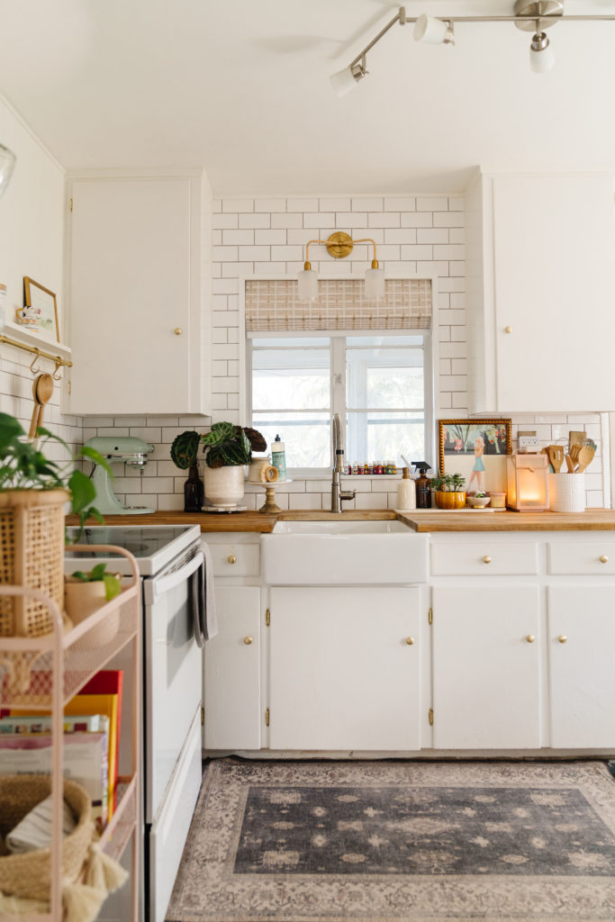 Easy Updates in Small Kitchen - Blushing Bungalow | So Cute You'll .