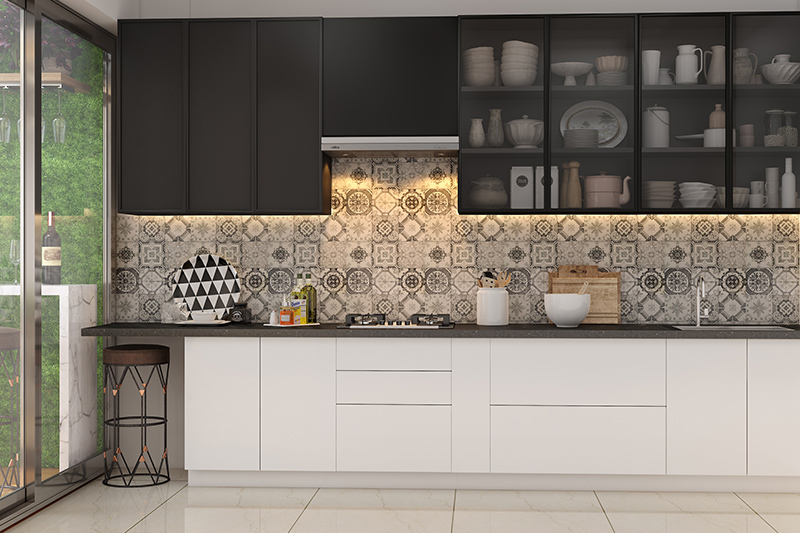 Modern Black Kitchen Cabinets For Your Ho