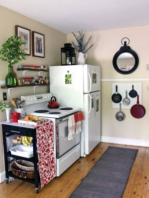 25 Amazing Kitchen Decorating Ideas | Small apartment kitchen .