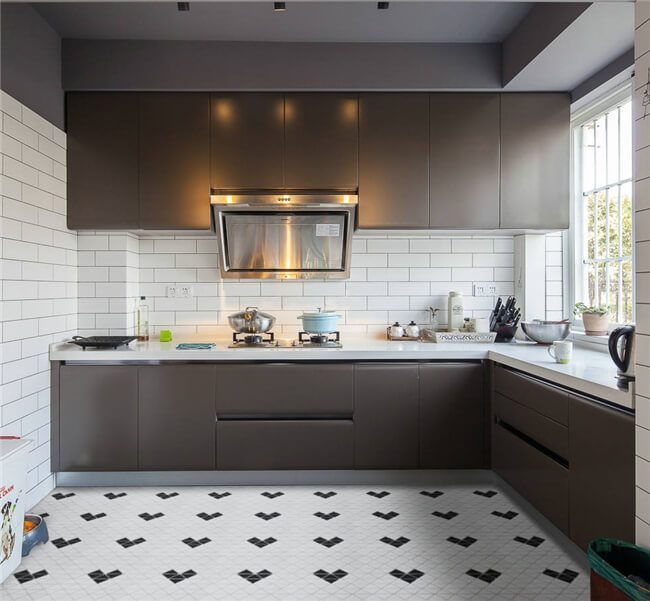 10 Inspired Design Ideas For Small Kitchen - ANT TILE • Triangle .