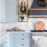 Inside Our Vintage Modern Style Holiday Kitchen… - Addison's .