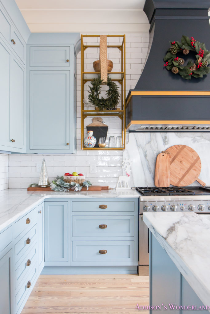 Inside Our Vintage Modern Style Holiday Kitchen… - Addison's .