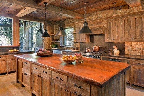 24 Beautiful Western Kitchen Decor | Home Design Lover | Rustic .