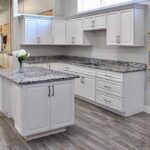 Newport White Kitchen Cabinets - Builders Surpl