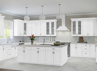 White Kitchen Cabinets - Premium Quality and Timeless Appe