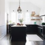The Black Kitchen Cabinet Trend — Heather Hungeling Desi