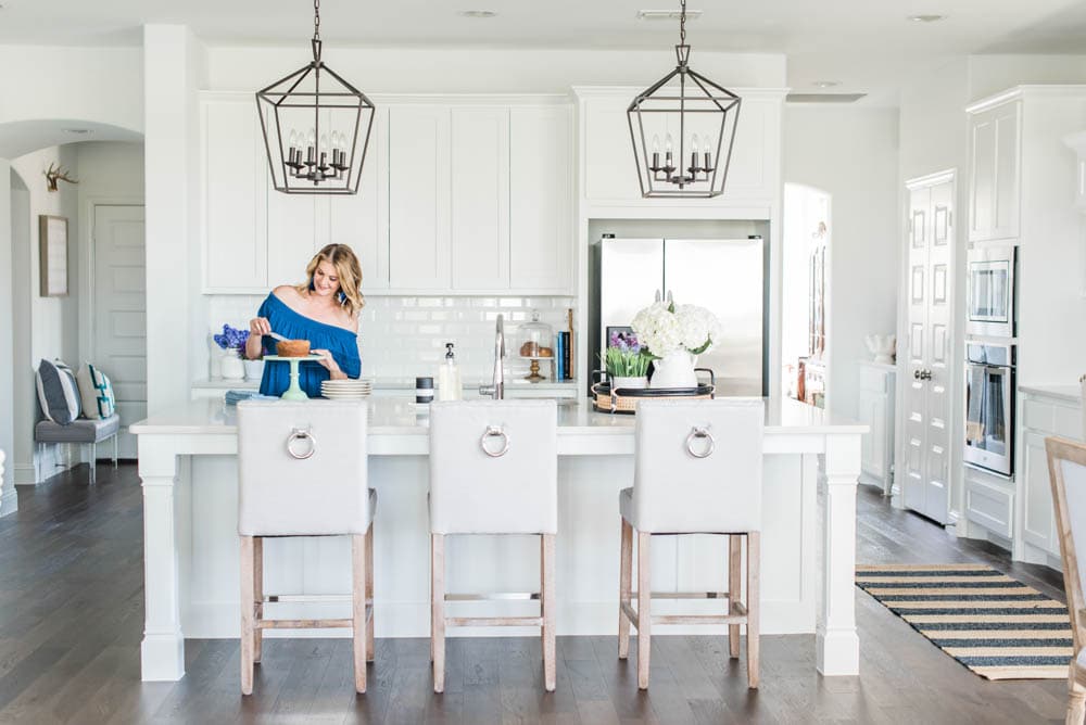 Our Coastal White Kitchen + White Kitchen Design Elements - A .