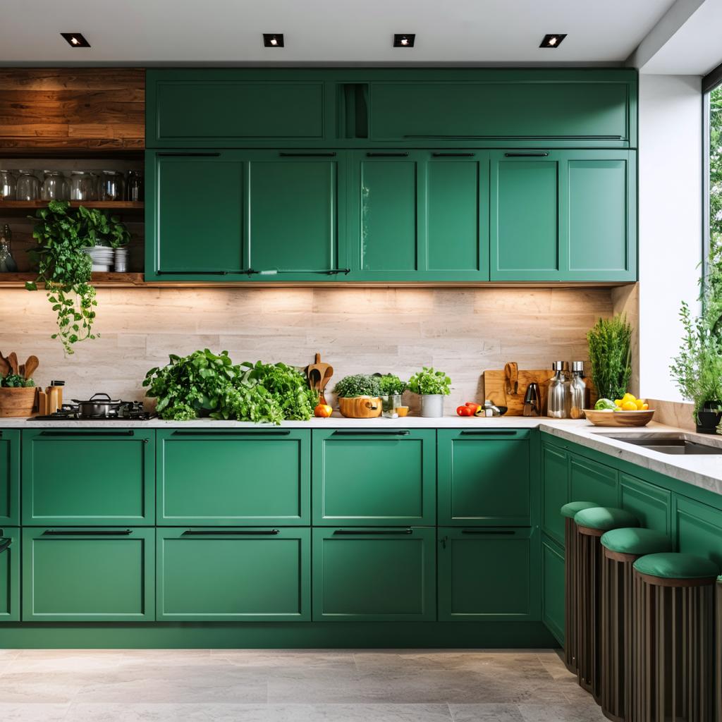 Importance of Proper Care​ and Maintenance for Green Kitchen Cabinets