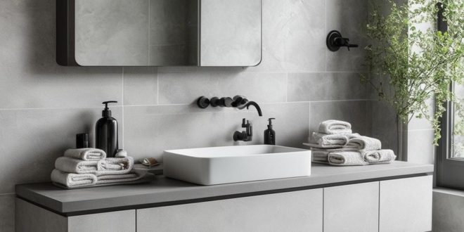 Transform Your Bathroom with These 36 Stylish Gray Modern Designs