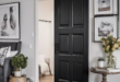 Upgrade Your Home with 30 Stylish Farmhouse Black Interior Doors