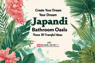 Create Your Dream Japandi Bathroom Oasis with These 30 Tranquil Ideas
