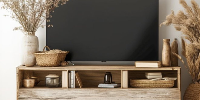 Transform Your Living Room with These 30 Stunning Farmhouse TV Stand Decor Ideas
