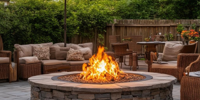 Create the Perfect Outdoor Oasis with These 39 Cozy Backyard Fire Pit Ideas