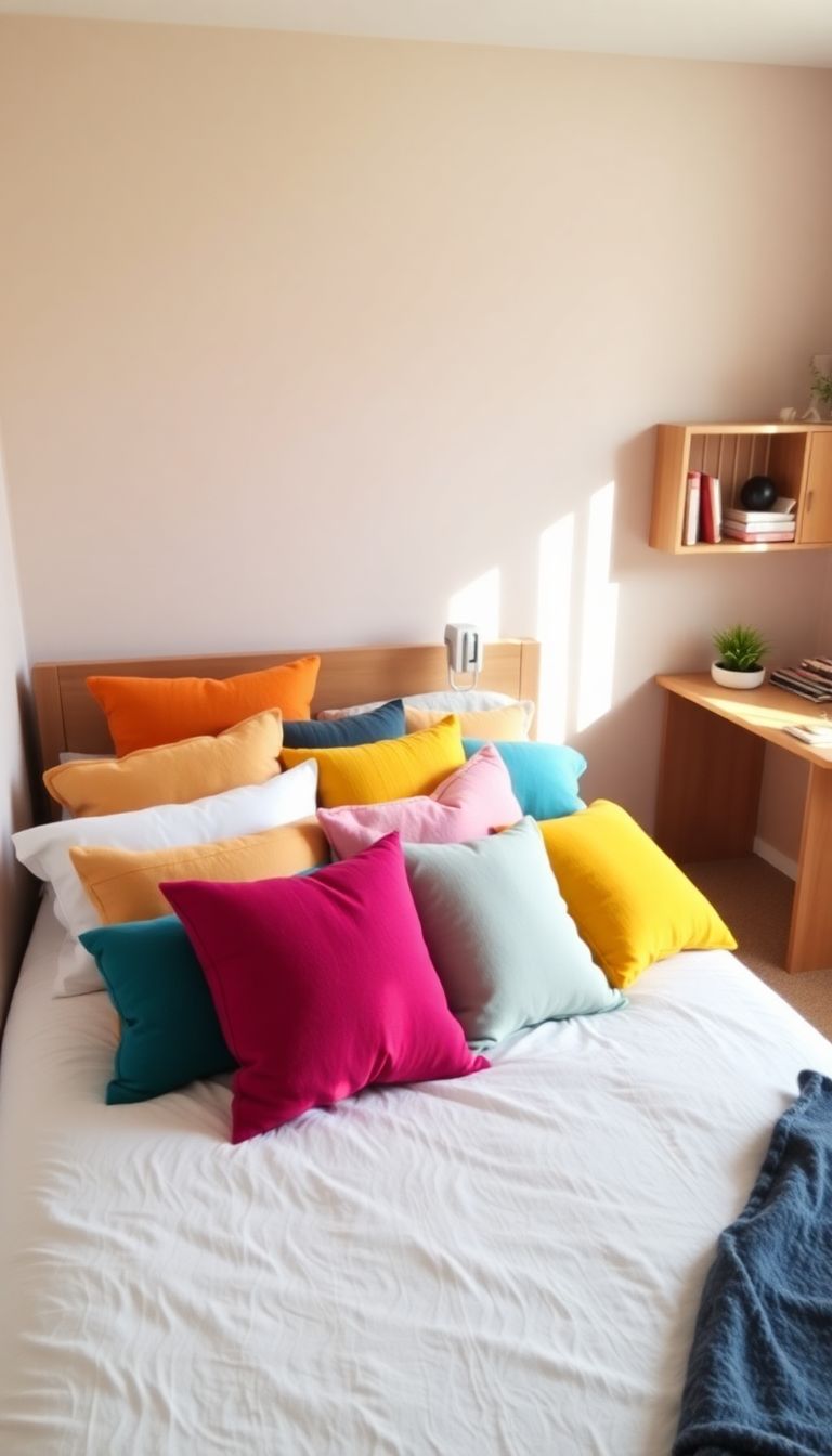 Colorful pillows