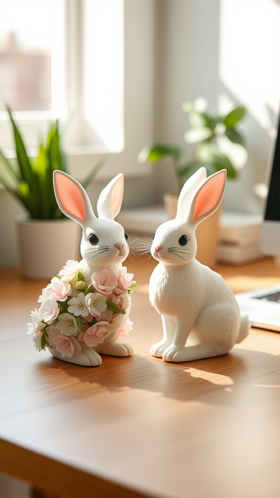 Spruce Up Your Home Office with These 15 Adorable Easter Desk Decor Ideas!