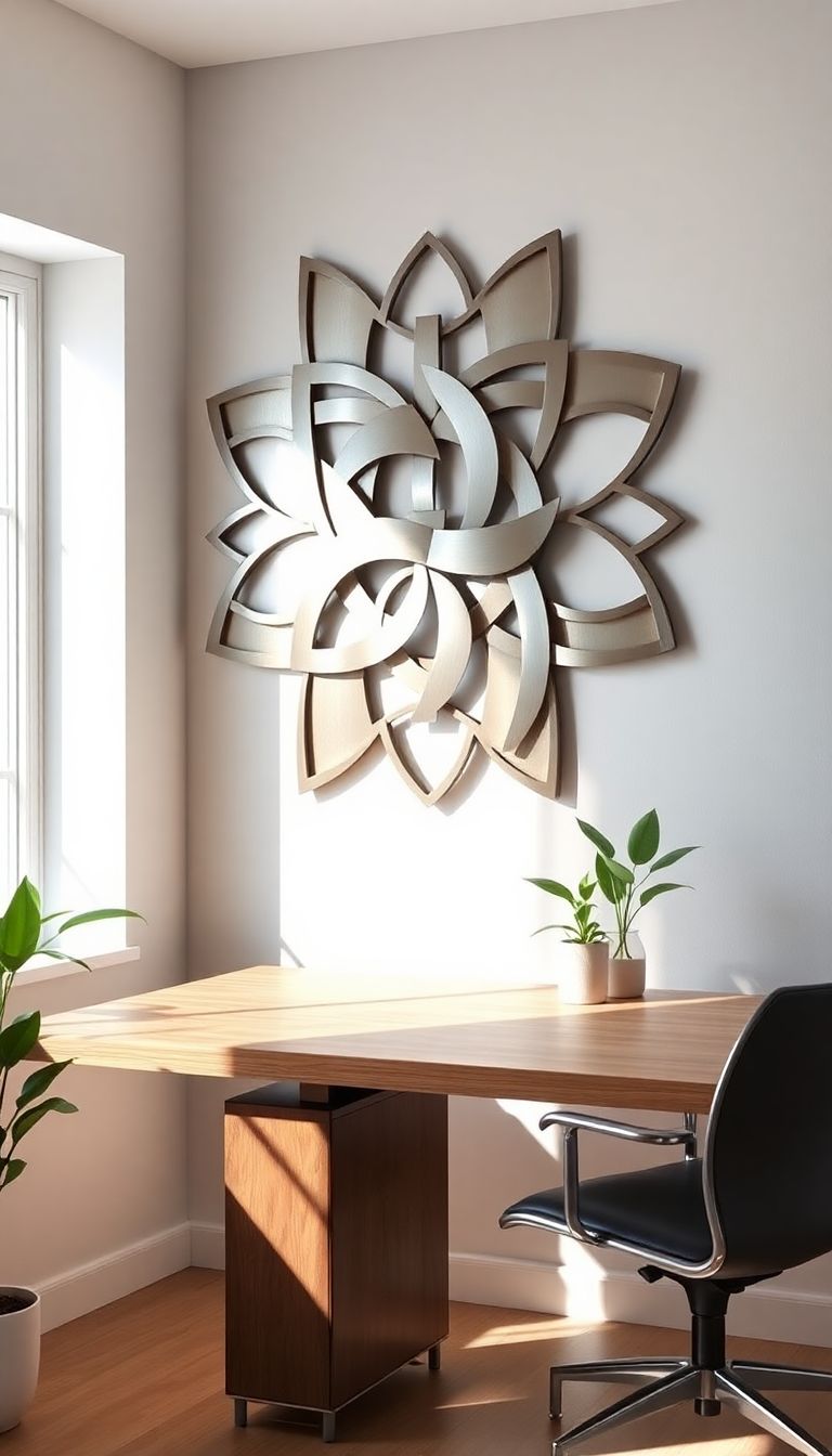 Metal wall art