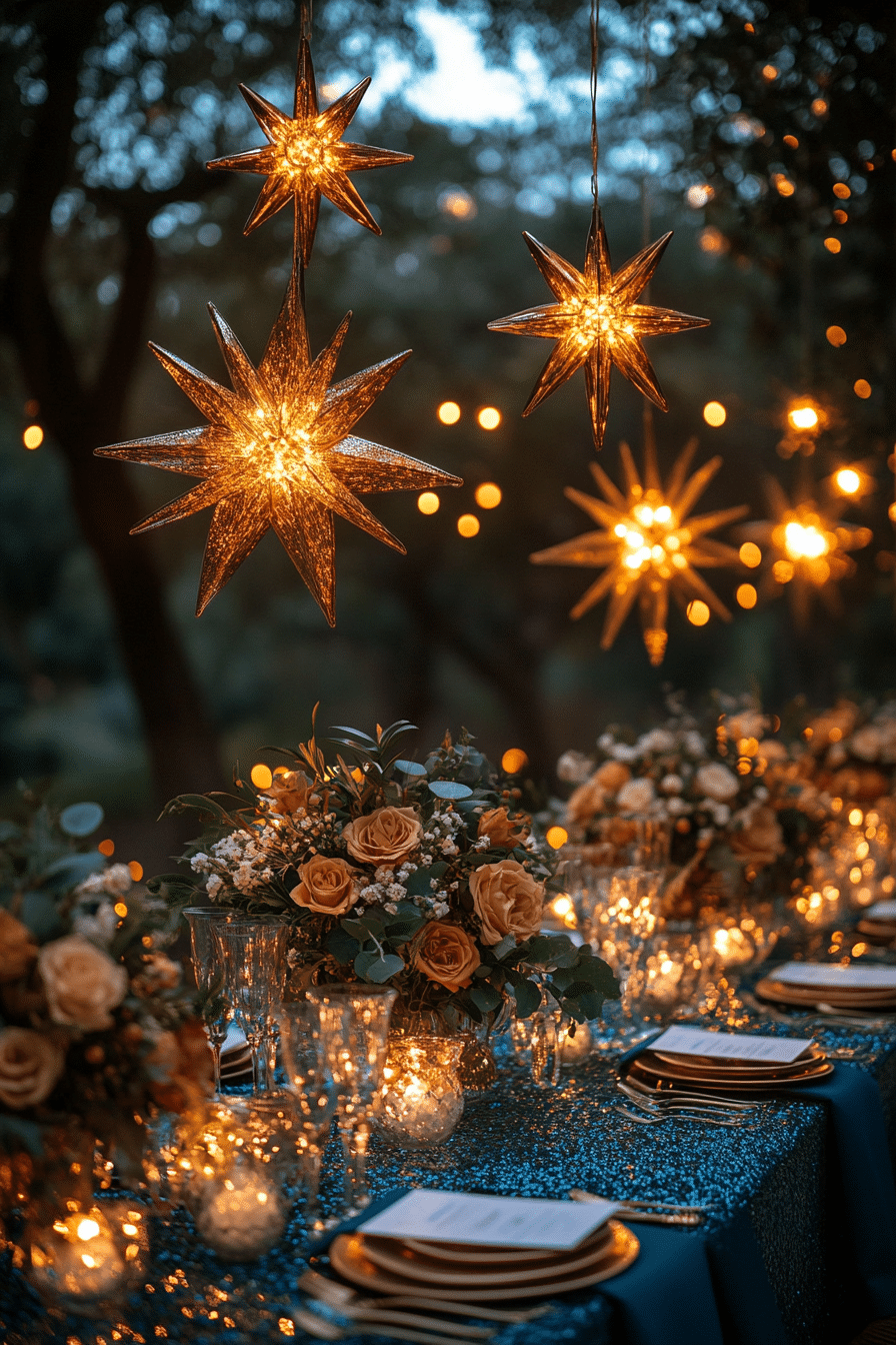 Boho wedding table decorations