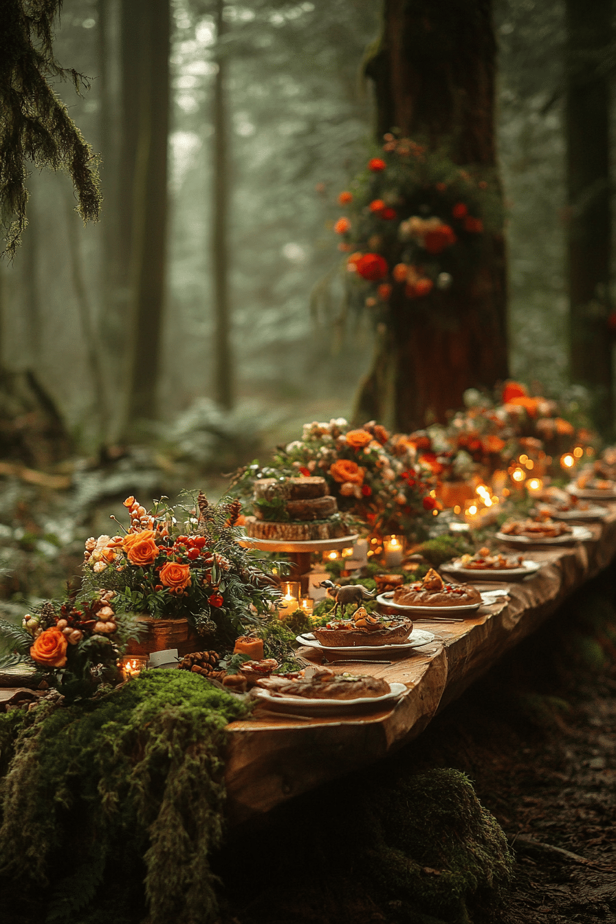 Boho wedding table decorations