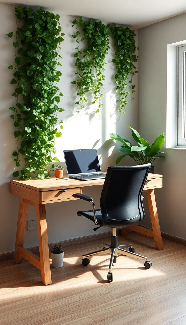 Office space in the vertical garden