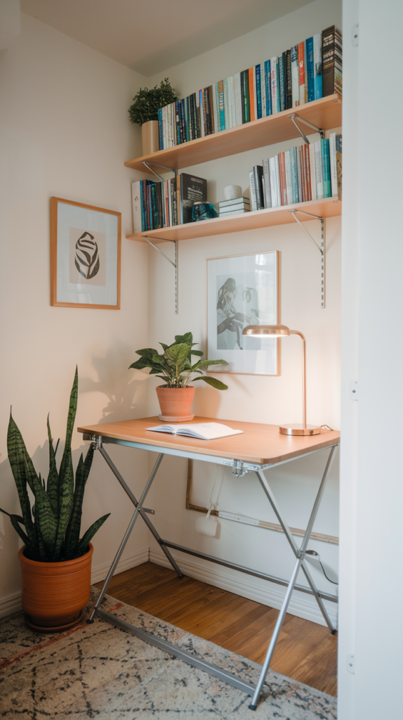 Portable foldable desk design