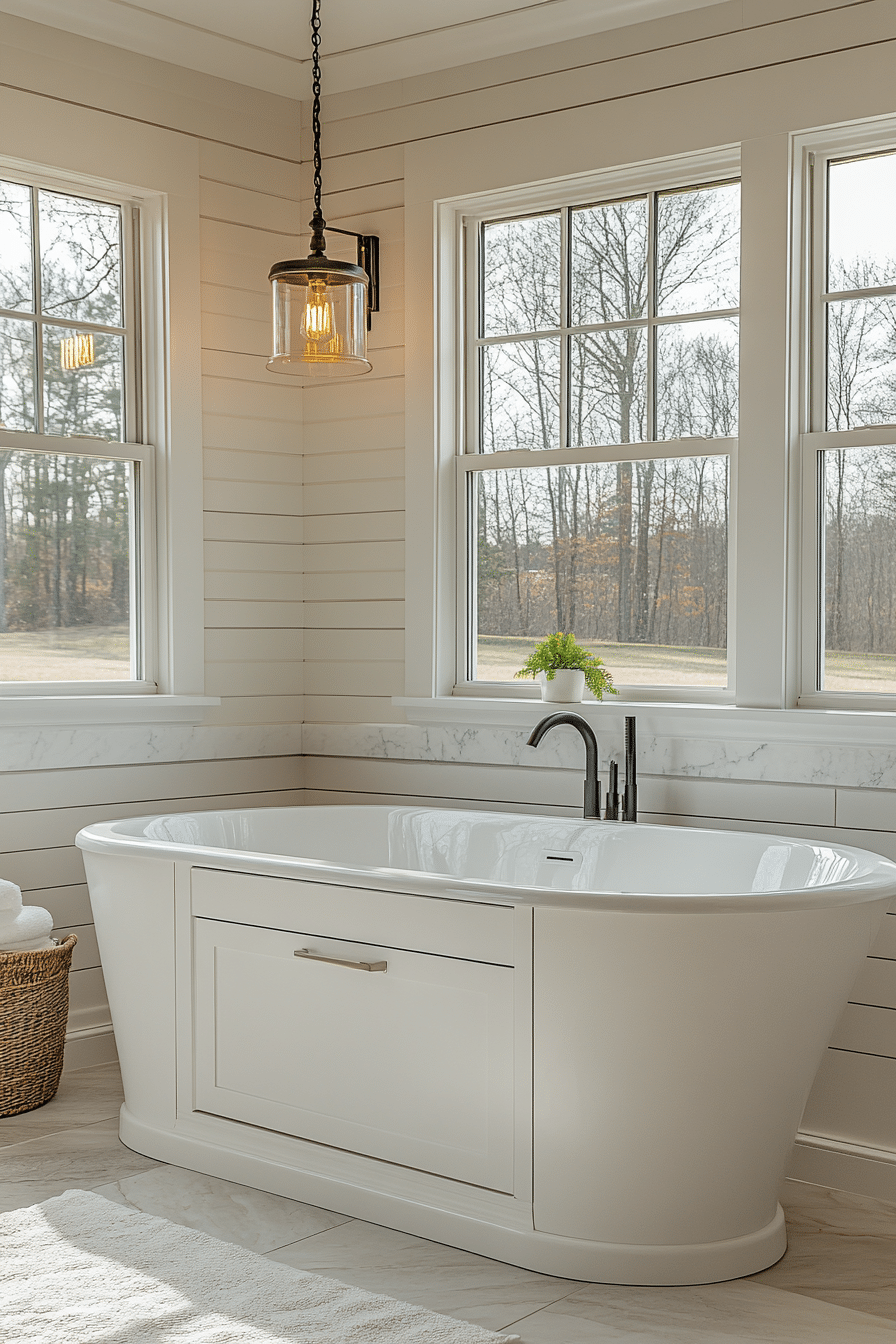 Country style bathroom