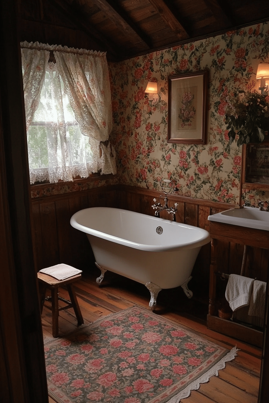 Country style bathroom