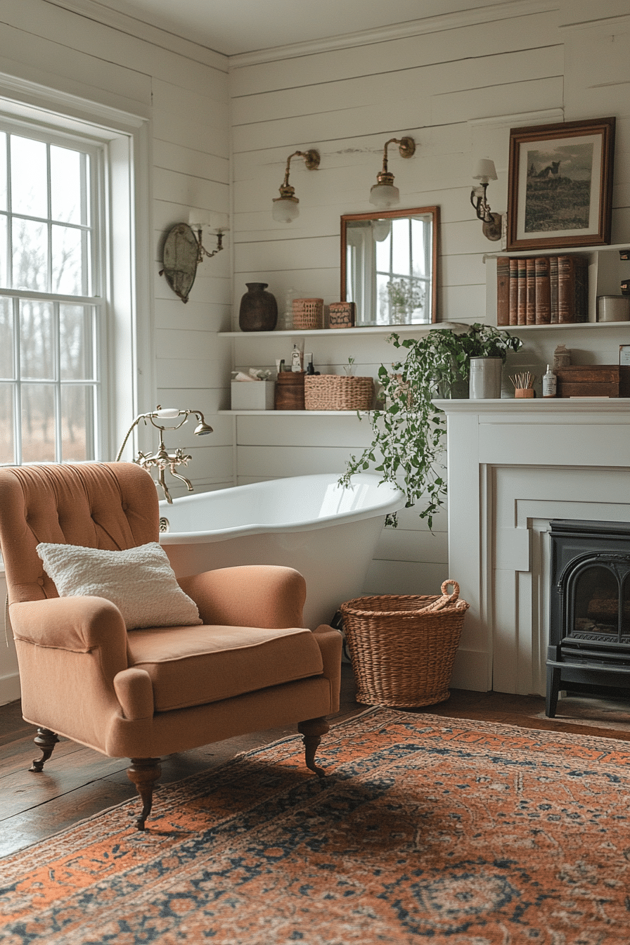 Country style bathroom