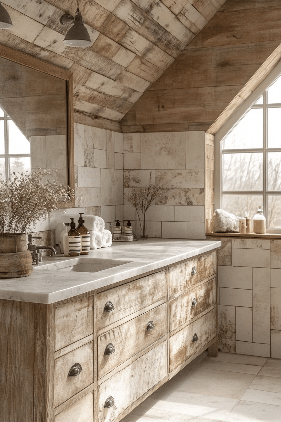 Country style bathroom